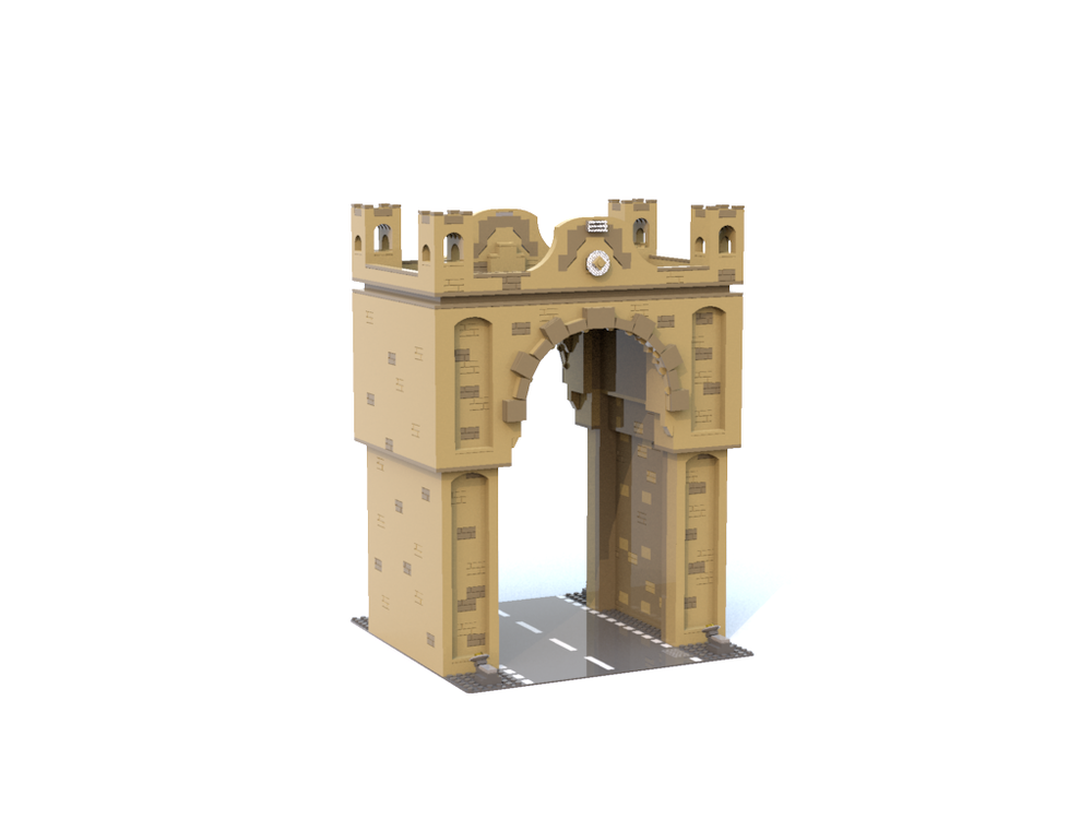 Lego Tan Arch MOC