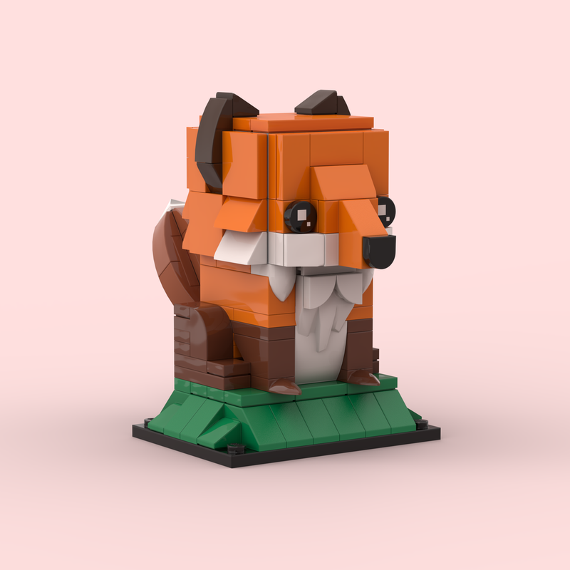 Lego Red Fox Brickheadz