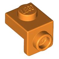 Lego Bracket 1 x 1 - 1 x 1 / Orange