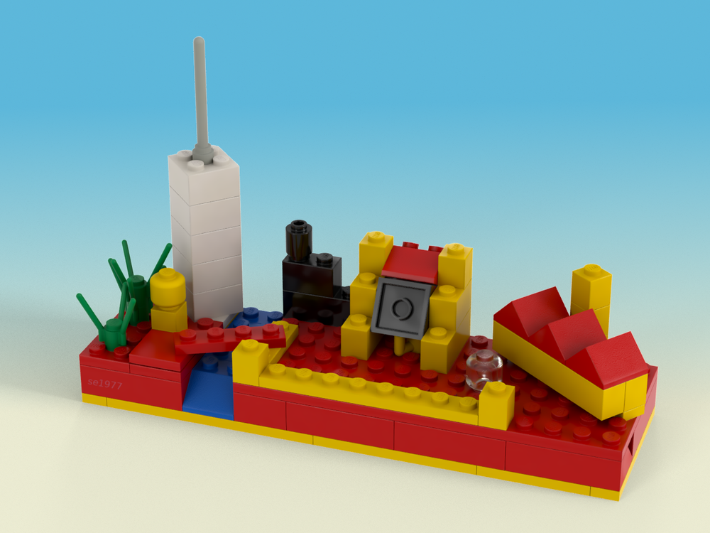 Lego 6365 City skyline