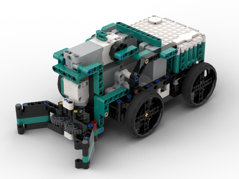 Lego 4x4 Mindstorms Chassis with grabber