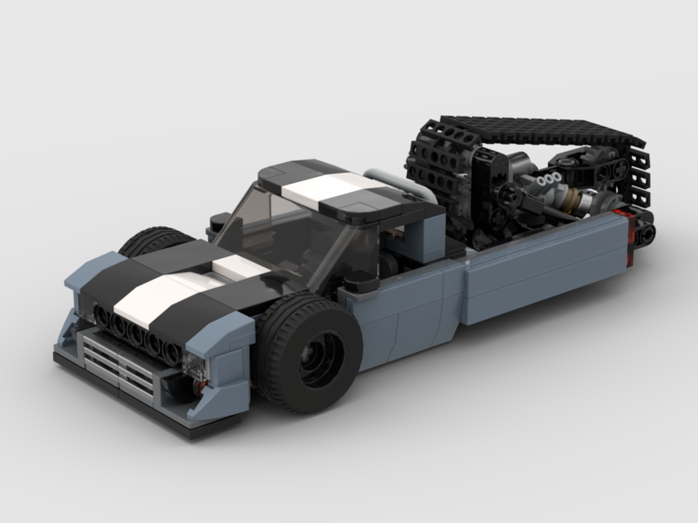 Lego 1986 Datsun D21 Custom Single Track