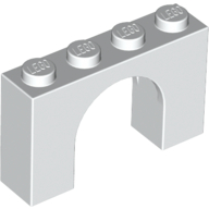 Lego Brick Arch 1 x 4 x 2 / White