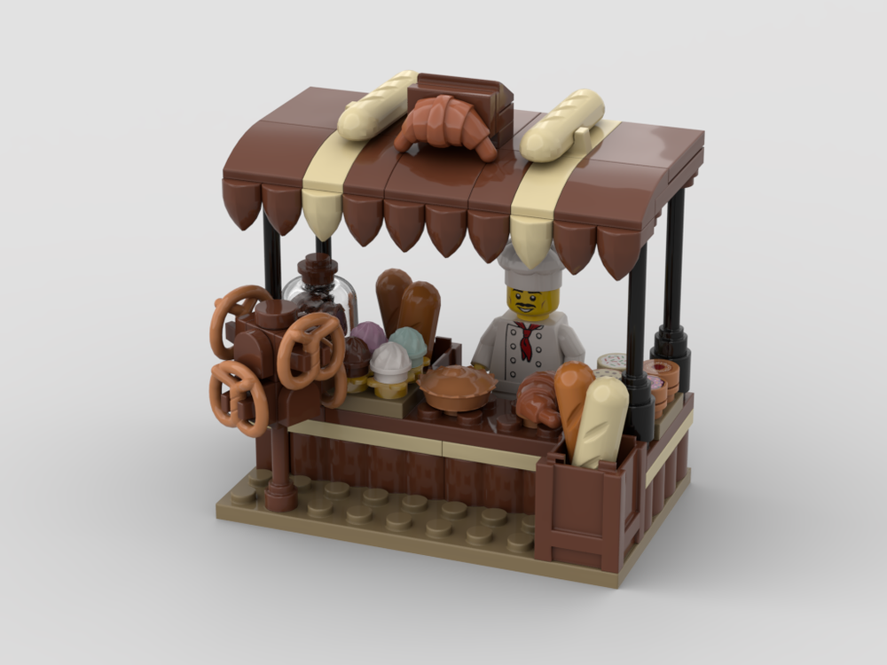 Lego Bakery Stand