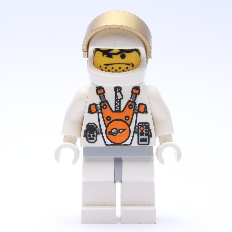 Lego Mars Astronaut, Orange Sunglasses, Stubble