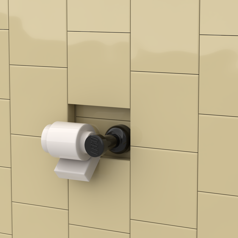 Lego toilet paper holders (restroom collection)