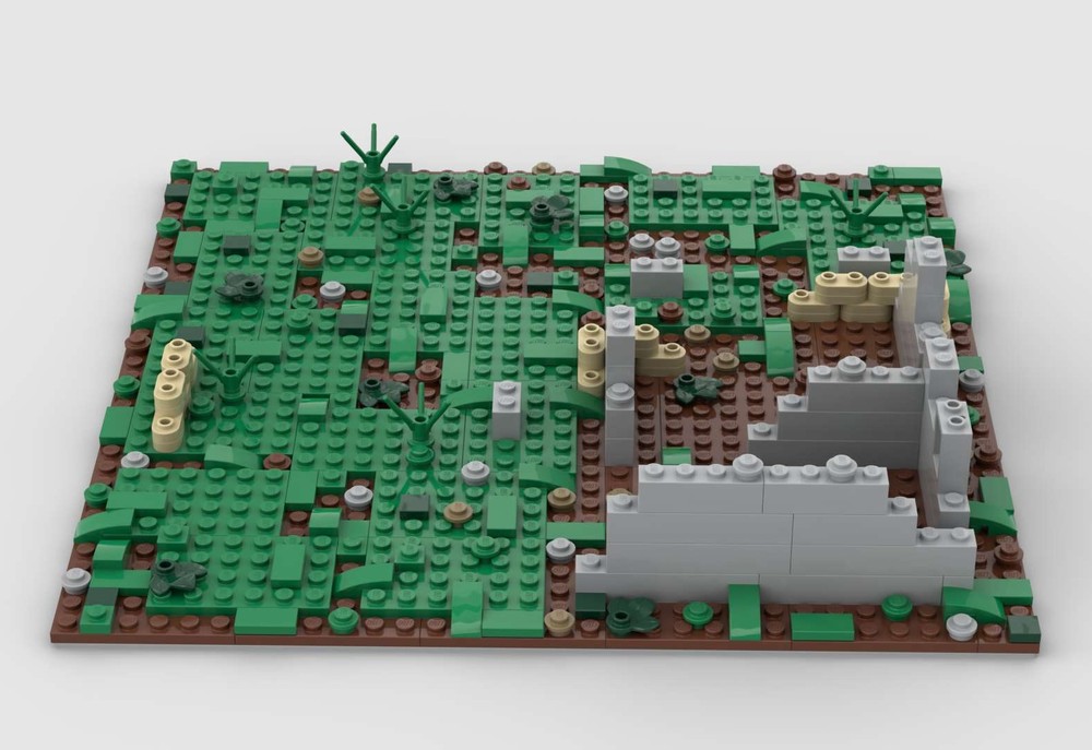 Lego Ruins Battle Plate