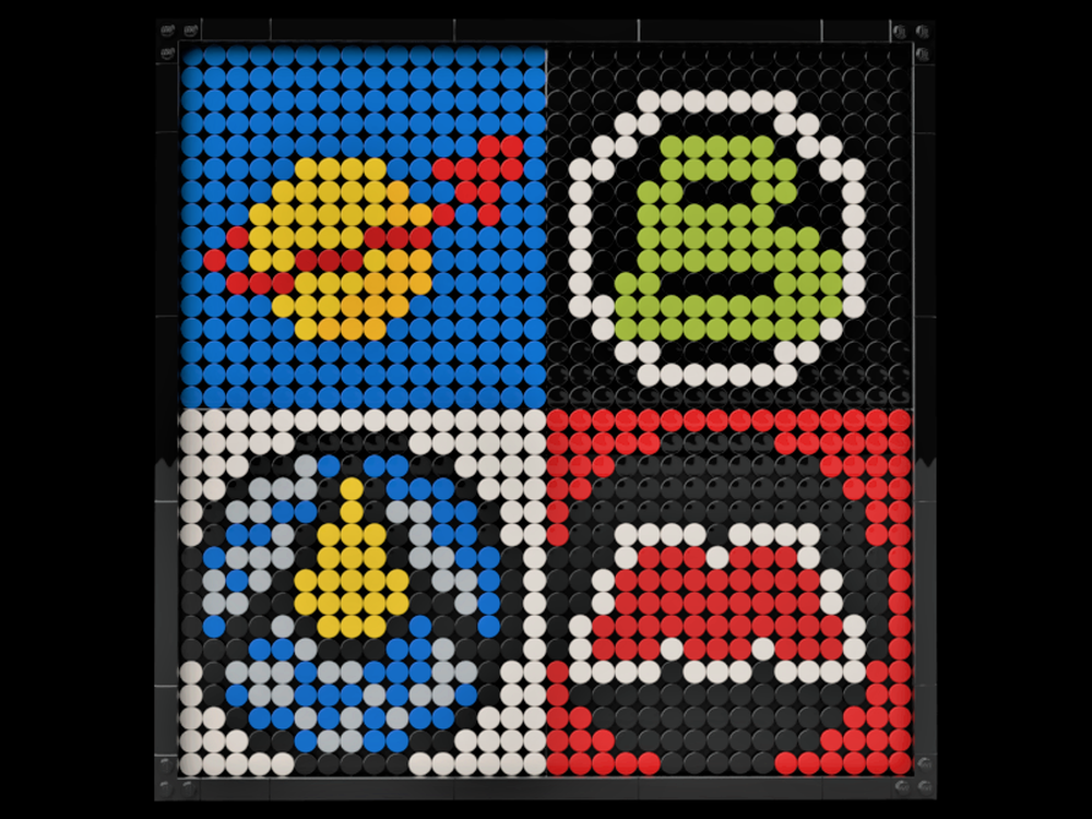 Lego Classic Space Lego Art (tiled)