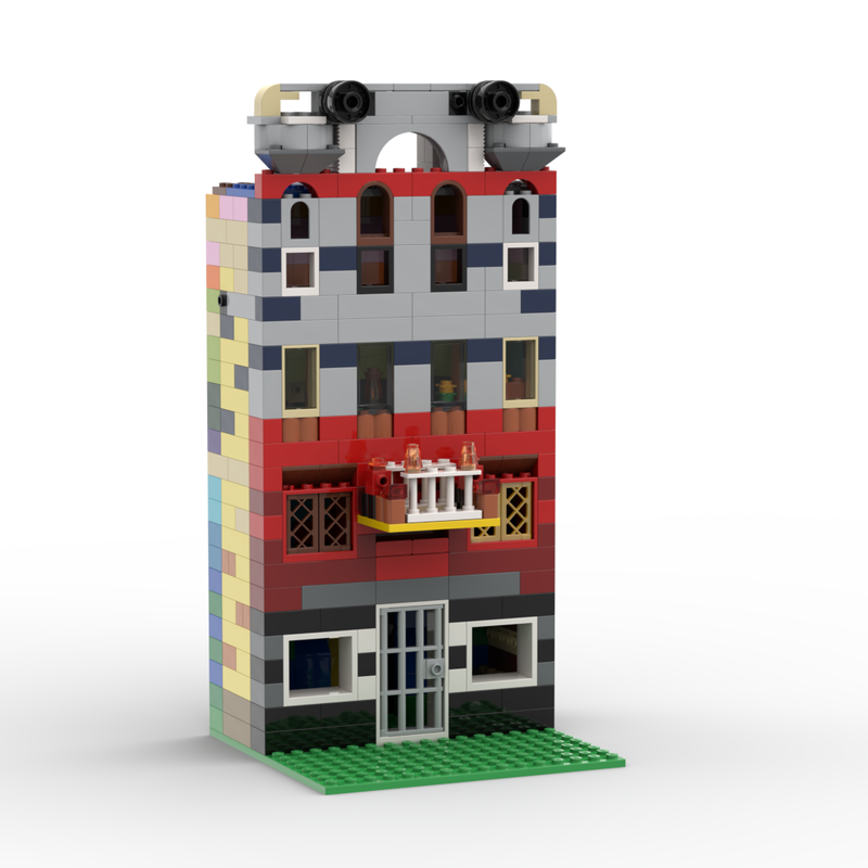 Lego 10698 SKYSCRAPER with a construction cradle