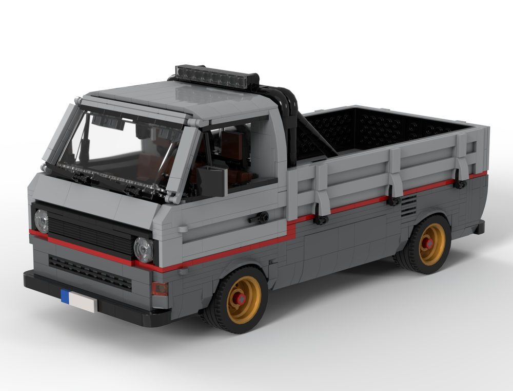 Lego T3 Pickup Hot Rod