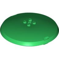 Lego Pod, Top Cap 9 x 9 x 1 1/3 X-Pod / Green