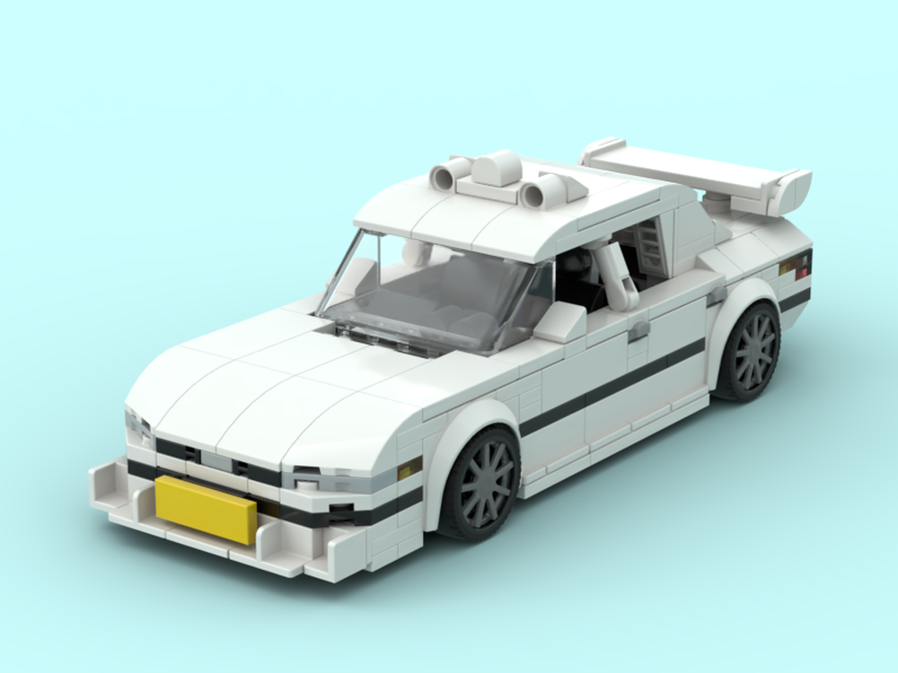 Lego Peugeot 406 Marseille Taxi
