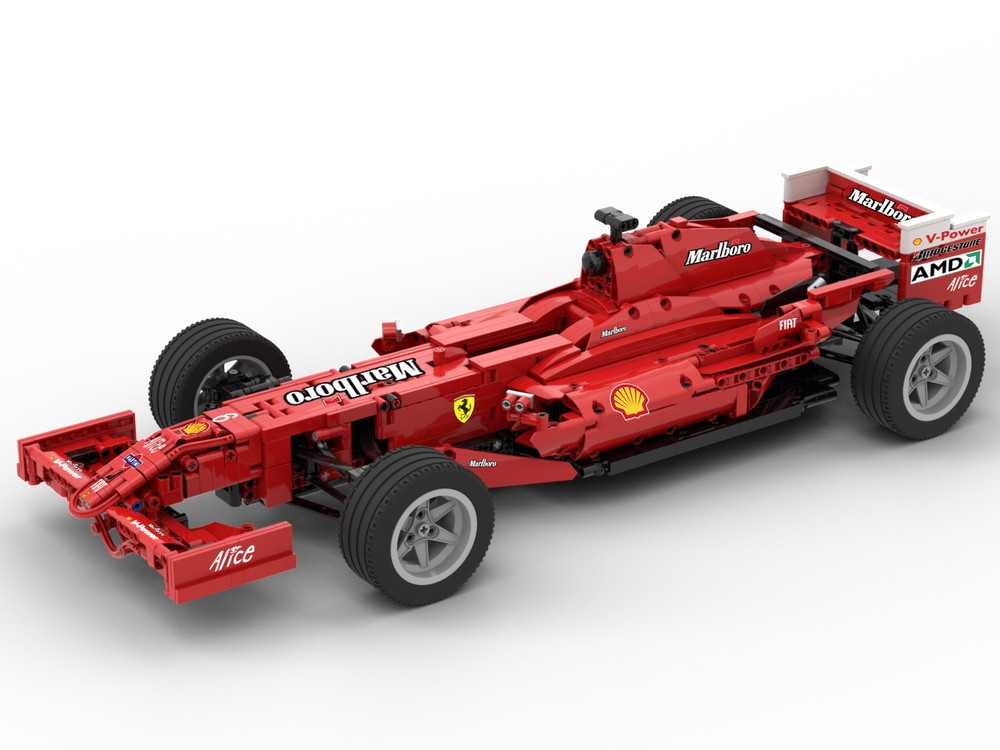 Lego Ferrari F1 F2007 1:8 Scale