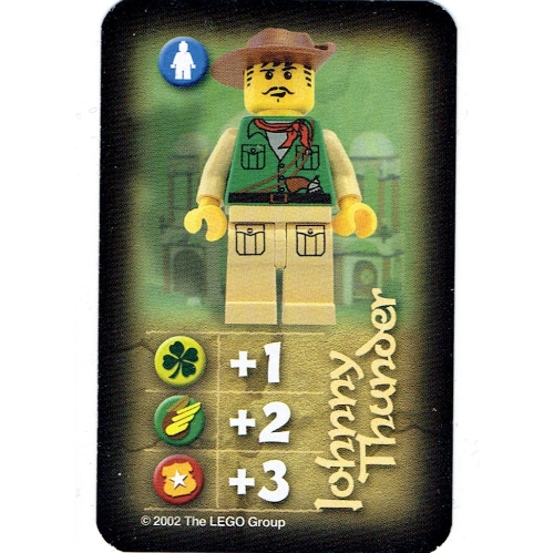 Lego Trading Card, Orient, Heroes - Johnny Thunder