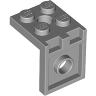 Lego Bracket 2 x 2 - 2 x 2 / Light Bluish Gray