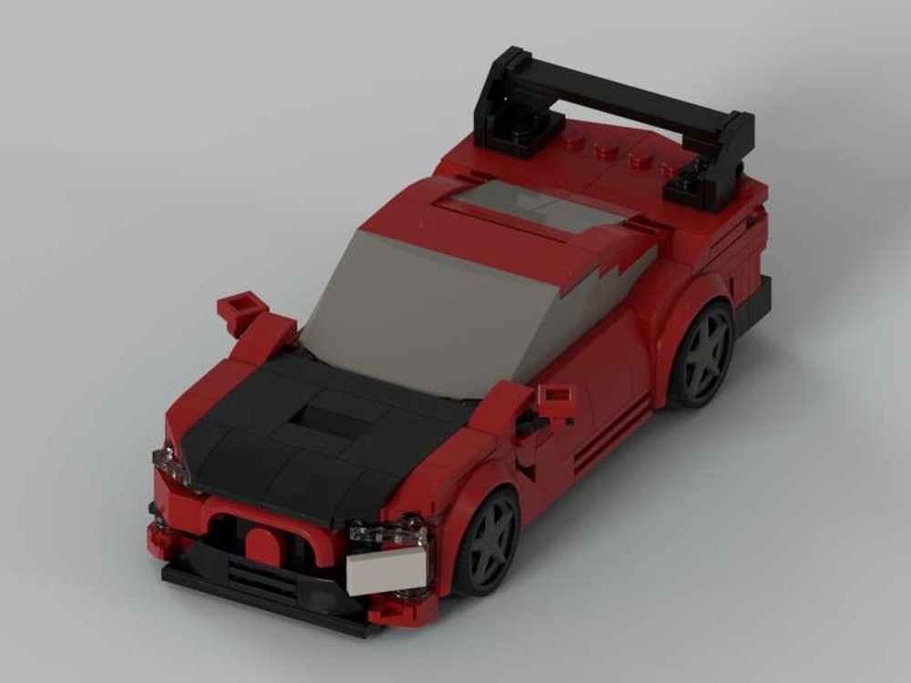 Lego Mitsubishi LANCER EVOLUTION X MOC