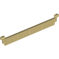 Lego Garage Roller Door Section without Handle / Tan