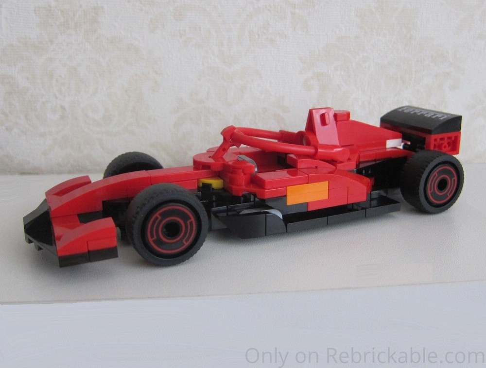 Lego 60443 v4MOC (SF24 F1 race car)