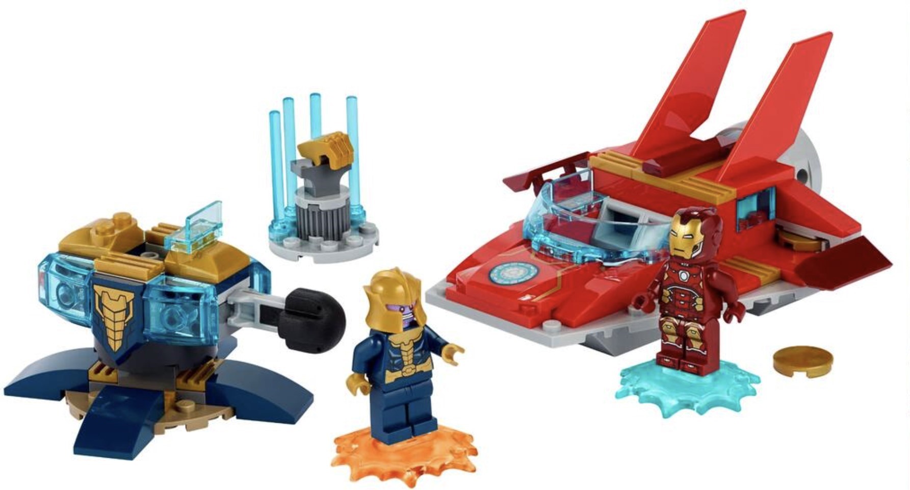 Lego Iron Man vs. Thanos