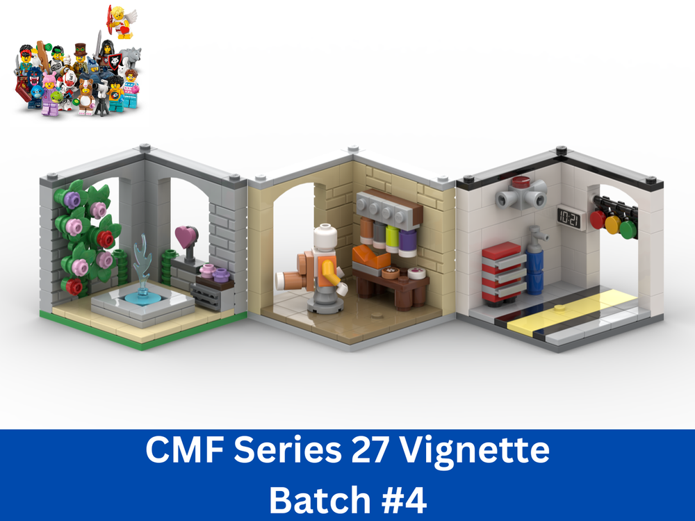 Lego Series 27 CMF (71048) Vignette/Habitat - Batch 4