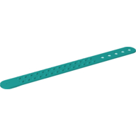 Lego DOTS Bracelet 2 Stud Wide / Dark Turquoise