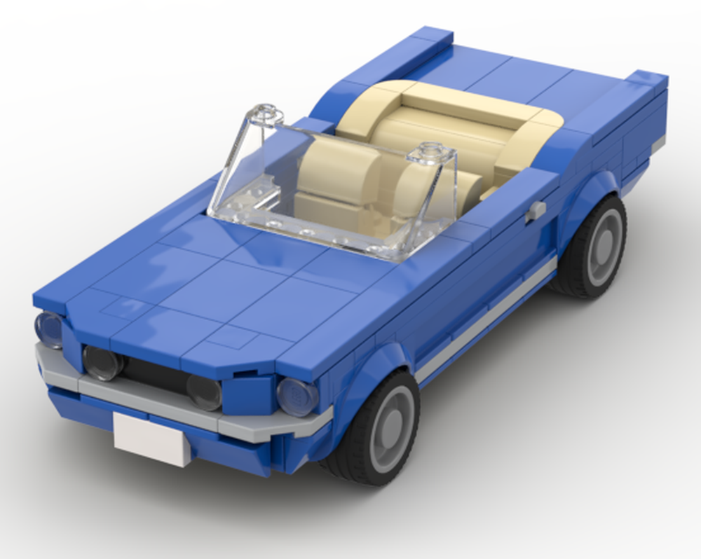 Lego 1965 Ford Mustang convertible (first generation)