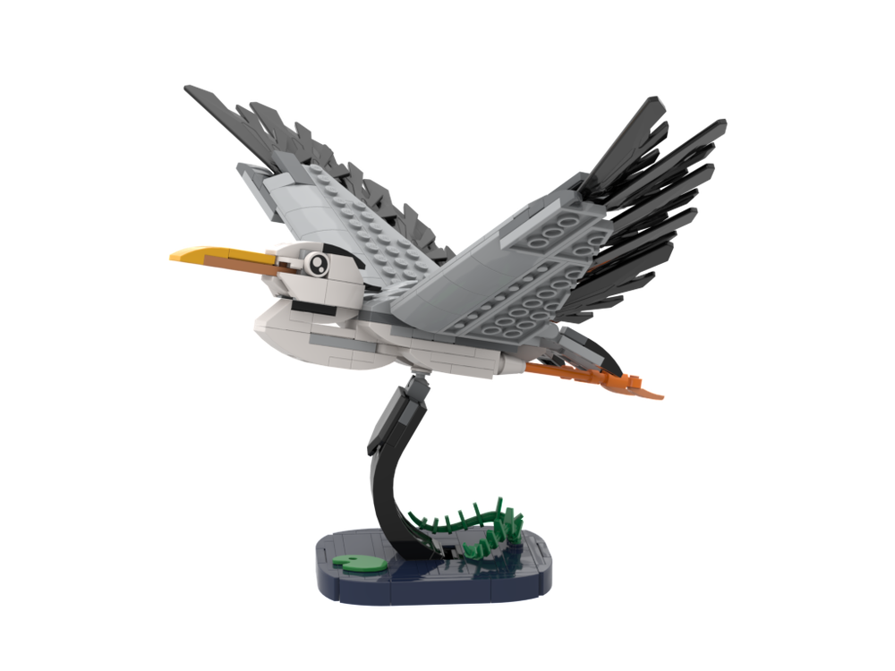 Lego Flying heron