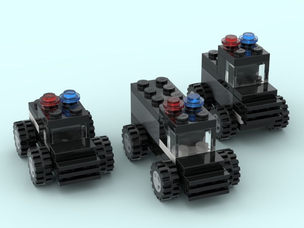 Lego SWAT Van\Police Car\Off-road Pursuer (3-in-1 Creative Series)