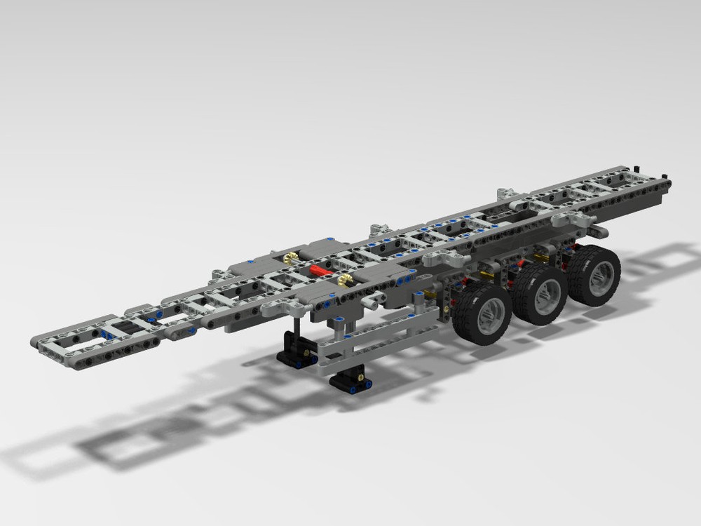 Lego Basic trailer chassis.