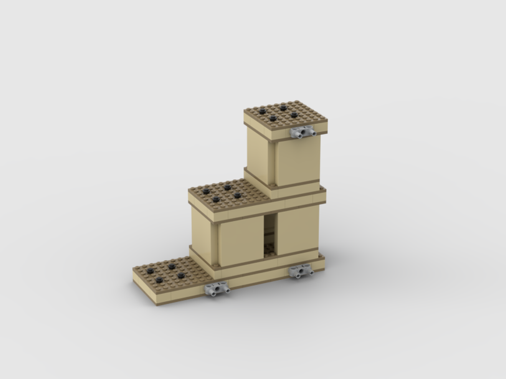 Lego 3 tier BrickHeadz display