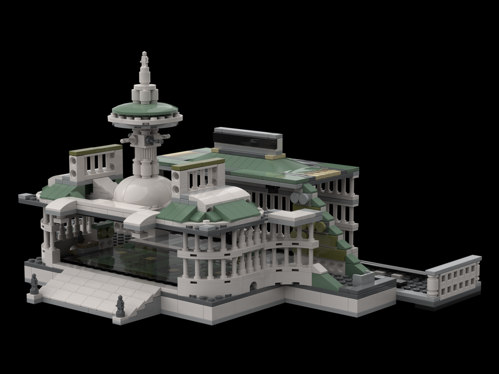 Lego MOC_21030_Train_Station