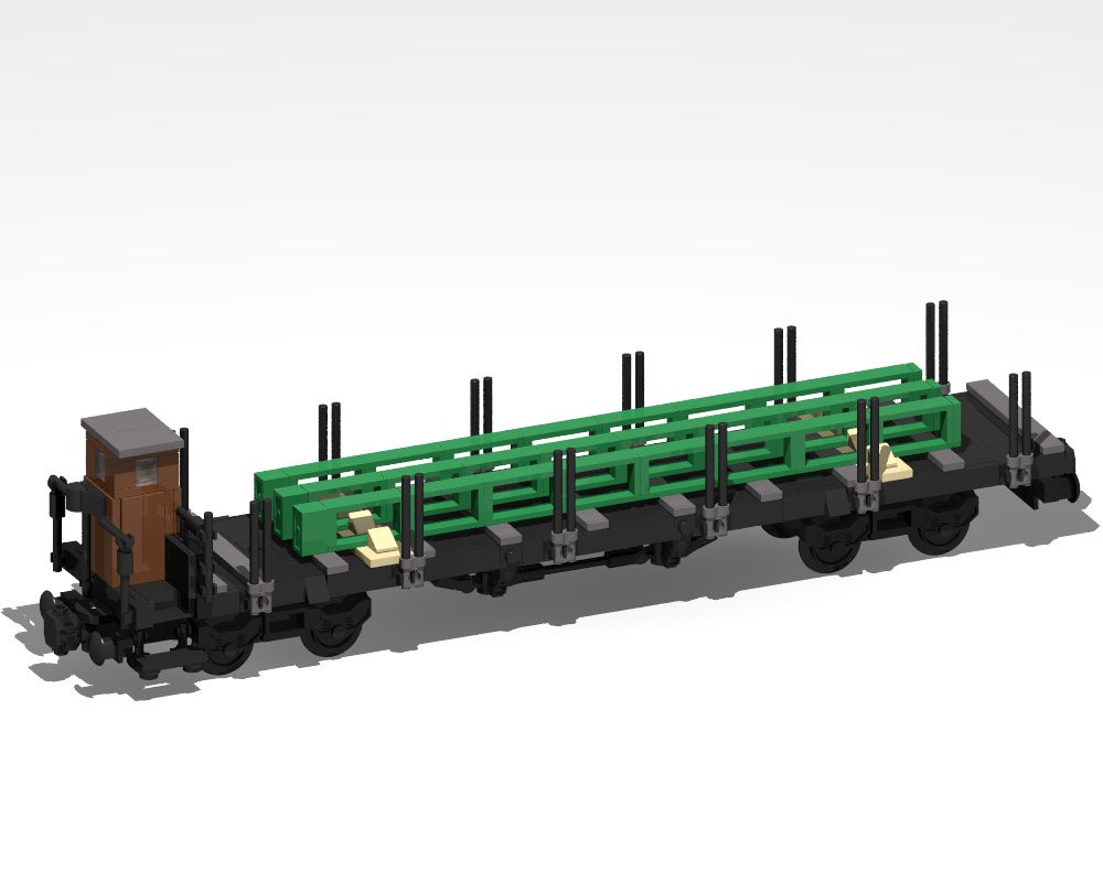 Lego DRG 4-axle flatcar type SS15 (8w)