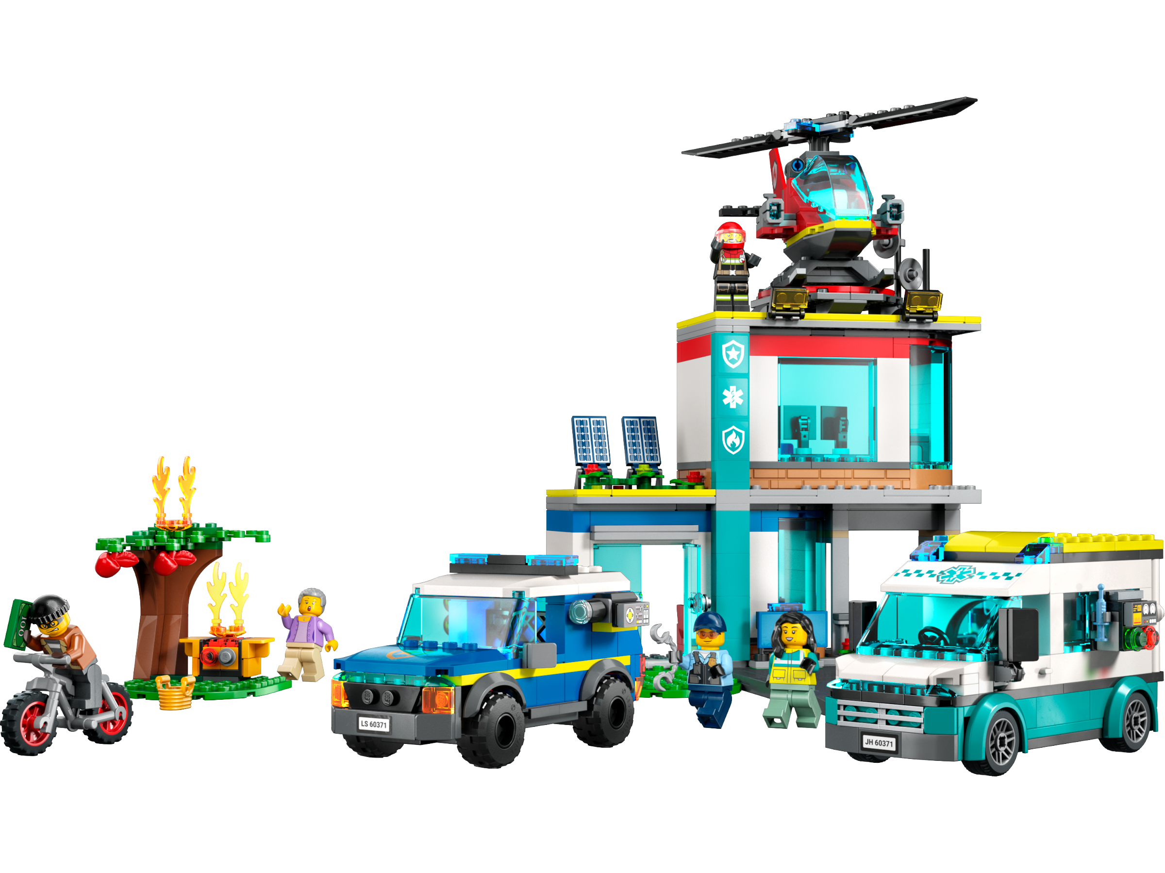 Lego Emergency Vehicles HQ