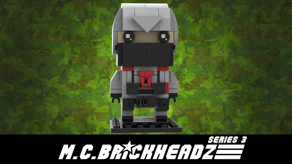 Lego Cobra Stinger Driver (1984) - M.C.Brickheadz series 3