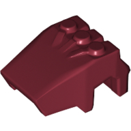 Lego Gorilla Fist / Hand / Dark Red