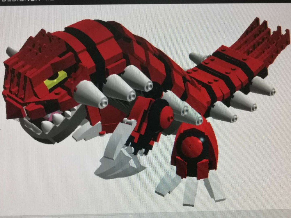 Lego pokemon-Groudon