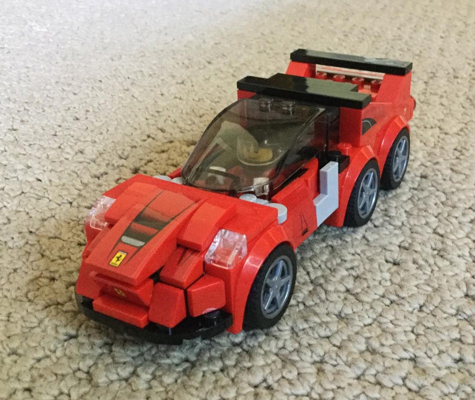 Lego 6 wheeled super car