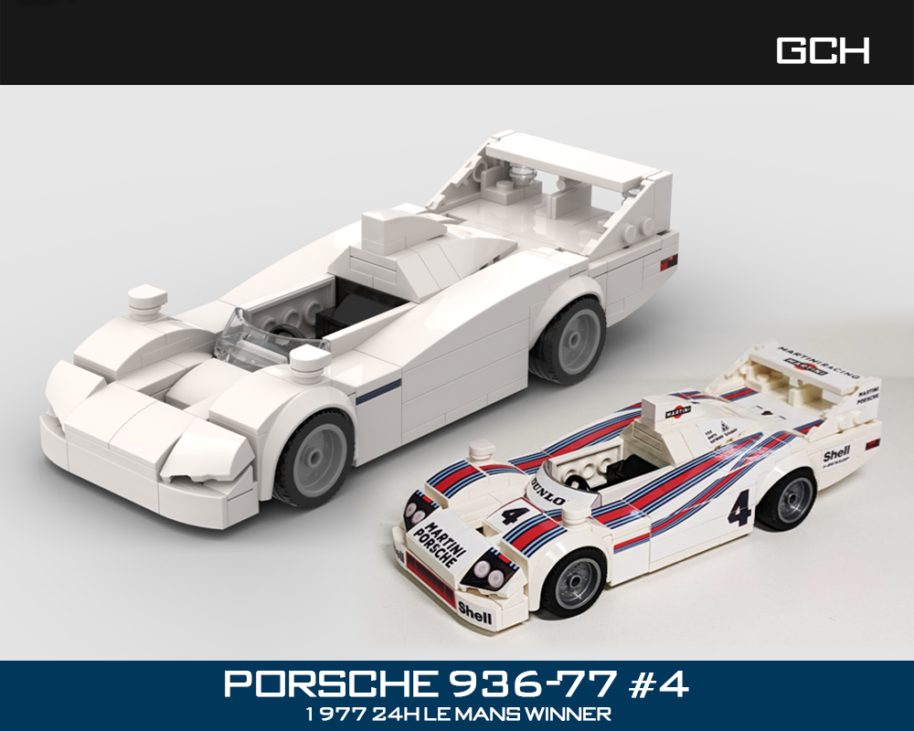 Lego Porsche 936-77 #4 1977 24h Le Mans Winner