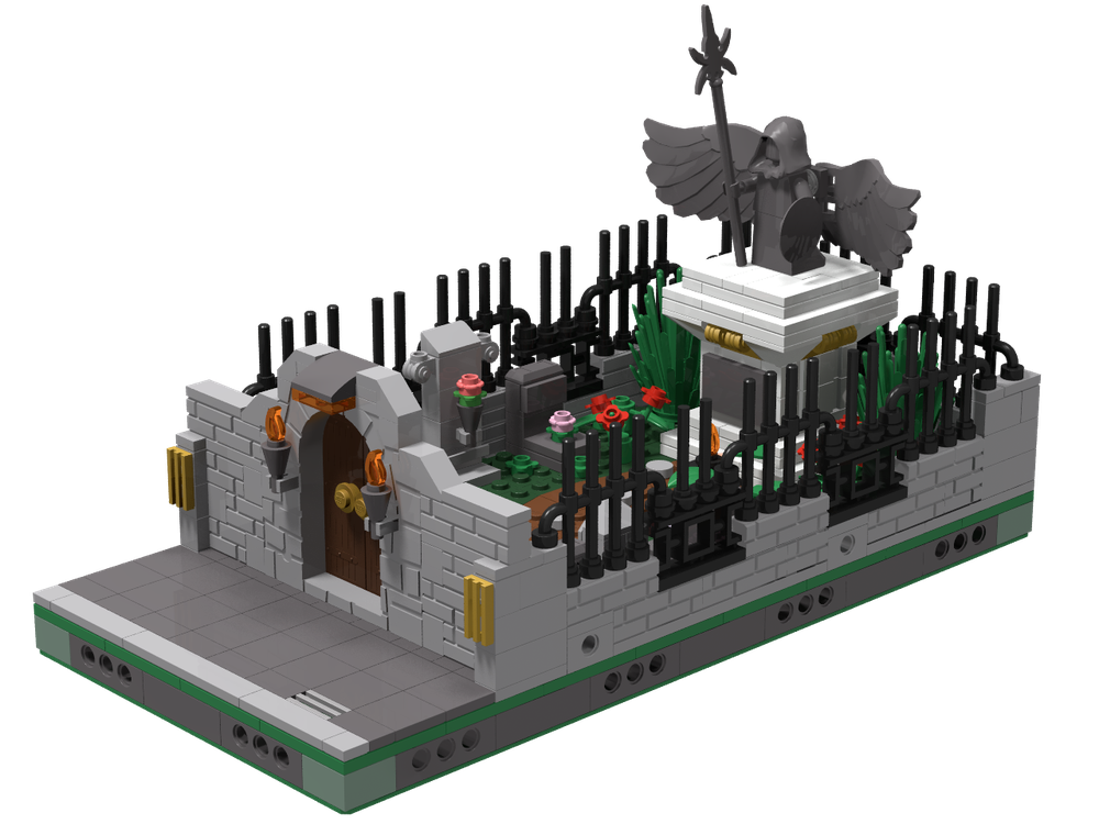 Lego City Cemetery