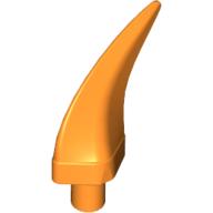Lego Animal Body Part, Barb / Claw / Tooth / Talon / Horn, Medium / Orange