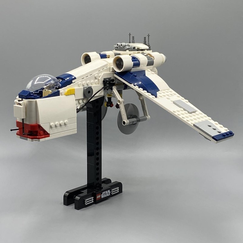 Lego Midi-Scale LAAT Republic Dropship – (Fan‑Made) Build Instructions