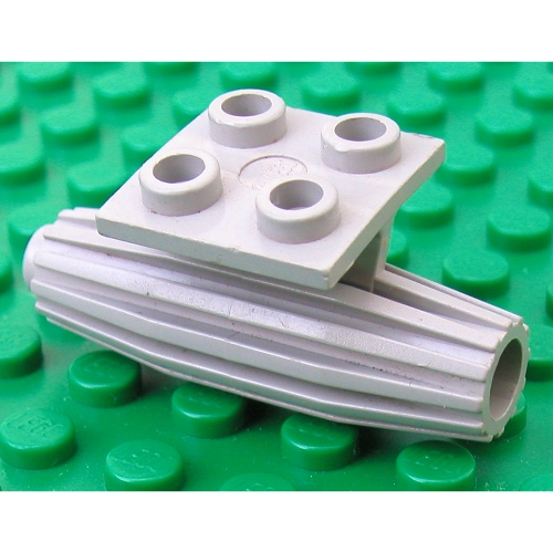 Lego Engine, Strakes, 2 x 2, Narrow with Prominent Axle Hole Centre