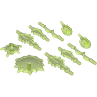 Lego Wave / Power Burst / Flame, 10 in Bag [Complete Set]