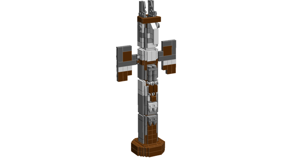 Lego Totem Pole