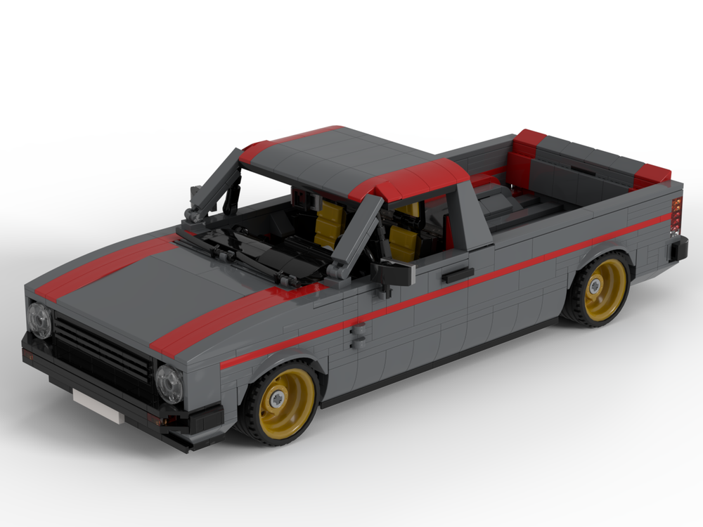 Lego VW Caddy Mk1 tuned
