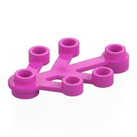 Lego Plant, Leaves 4 x 3 / Dark Pink