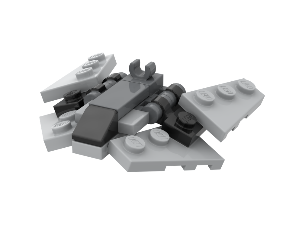 Lego 75395 Day 12 : grey wing