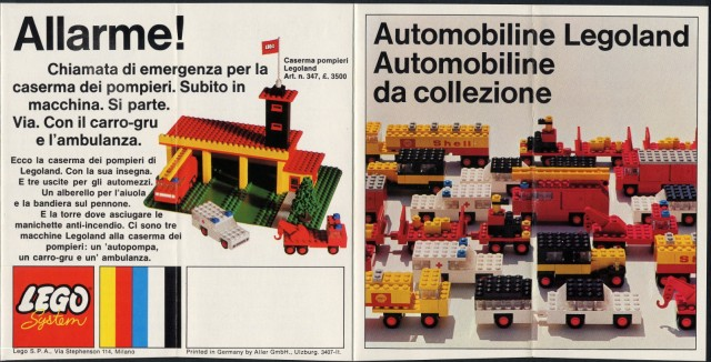 Lego 1970 Medium Italian (3407-It)