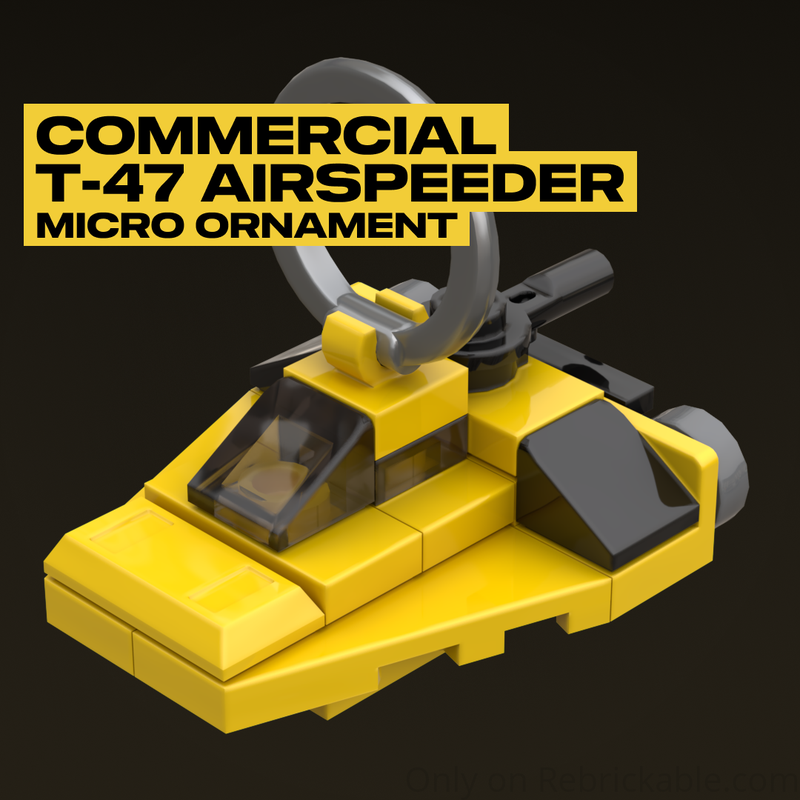 Lego Commercial T-47 Airspeeder Micro Ornament