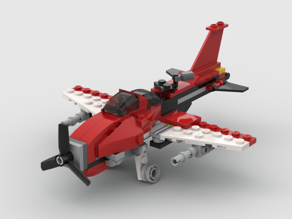 Lego 31057 - Fighter with rear gunner seat